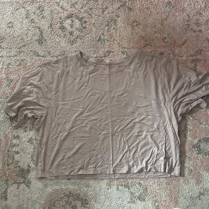 lululemon athletica light pink Crop Top